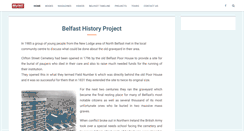 Desktop Screenshot of belfasthistoryproject.com