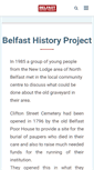 Mobile Screenshot of belfasthistoryproject.com